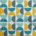 thumbnail image 1 of oneOone Cotton Poplin Yellow Fabric Geometric Circle Fabric For Sewing Printed Craft Fabric By The Yard 42 Inch Wide, 1 of 4