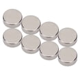 thumbnail image 4 of Industrial Round Magnets for Billboard Applications Super Strong Mini Neodymium Magnets, 8mm x 3mm, 100-Pack, 4 of 8