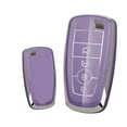 thumbnail image 3 of 4-Button Key Fob Cover Compatible with Ford Explorer Bronco Expedition Car Key Holder Full Protection for Escape Edge Maverick 2017-2022, 3 of 5