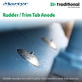 thumbnail image 5 of Martyr Anodes, CMR03, Zinc Rudder & Trim Tab Disc Anode with Stainless Steel Allen Head (0.5 H x 3.75 OD x 0.34 ID) – Marine Boat Sacrificial Anode for Saltwater Corrosion Protection, 5 of 6