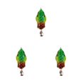 thumbnail image 4 of stanreset 1/2/3/5 Fish Lure Artificial Bait 8cm Fine Workmanship Compact Size Multicolored Smooth No Burrs Sweet Gift Lures Green-red 3PCS, 4 of 6