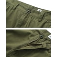 thumbnail image 6 of TRGPSG Men's Cargo Pants with Multi Pockets Outdoor Cotton Work Pants(No Belt),Armygreen 36, 6 of 7