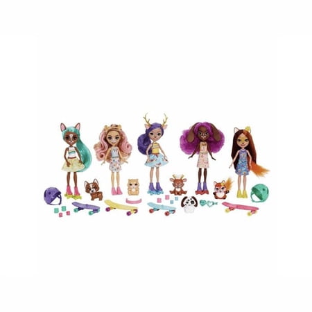 Enchantimals 5-Pack City Dolls HHC19