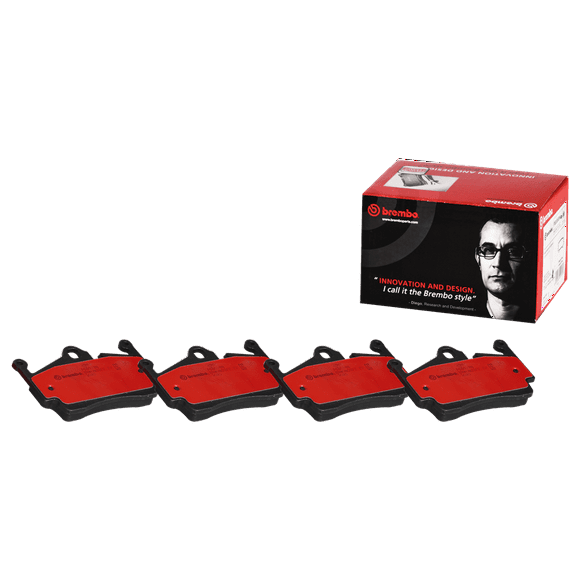Brembo Brake Pad P65028N NAO; FMSI Number D1134-8245; Ceramic; Set Of 4