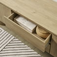 thumbnail image 4 of Duval  71 Inch Oval  TV Cabinet in Light Oak, 4 of 10