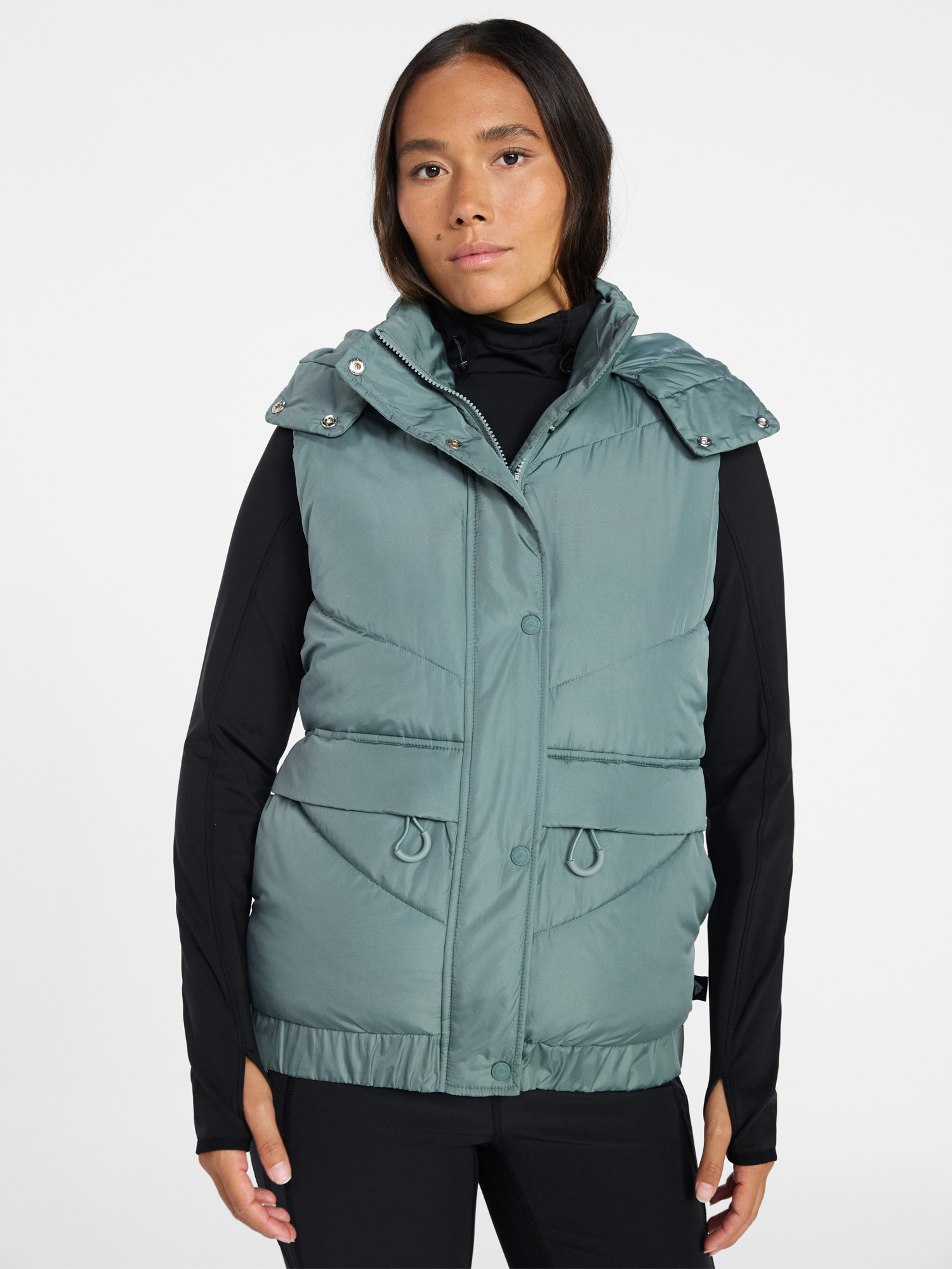 Ozark Trail Women's and Women's Plus Size Mid Length Vest, Sizes XS-3X