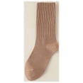 thumbnail image 6 of Rciityk Women's Crew Socks Casual Socks LightWeight Thin Casual Calf Socks Solid Color Socks, 6 of 7