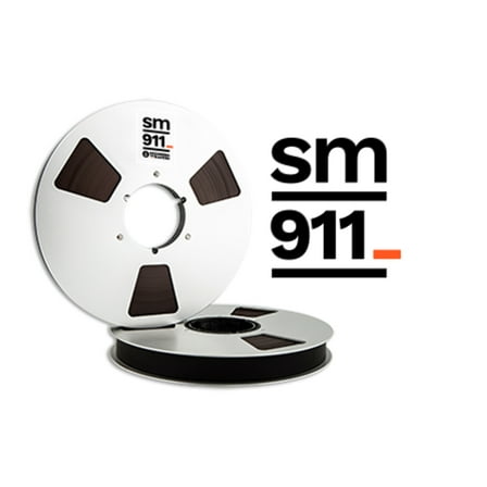 RECORDING THE MASTERS SM911 - 1 inch x 2500 feet on 10.5 inch Metal Reel