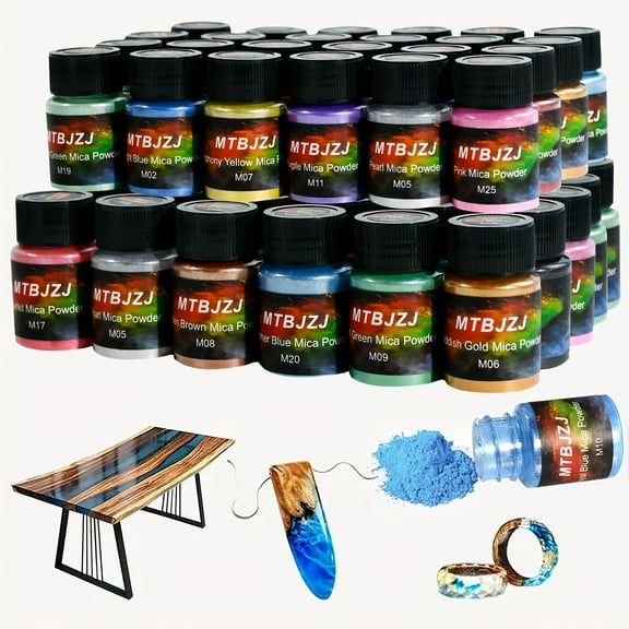 28-Color Mica Powder Set