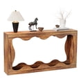 thumbnail image 1 of Storage Console Table, Narrow 63" Long Design for Behind Couch, Entryway or Hallway, 1 of 19