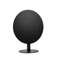 thumbnail image 2 of Pangea Home Sunset 30x35" Modern Aluminum Round Dining Table in Black Finish, 2 of 3