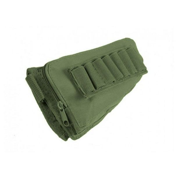 Modify Rifle Stock Ammo Pouch with Leather Cheek Pad ( OD )