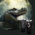 thumbnail image 3 of Dinosaur Mug 40 oz Tumbler with Handle and Straw Lid Leak Proof - 40 Ounce Tumbler for Jurassic Dino Dinosaur Birthday Decorations Party Supplies Stainless Steel Cup, 3 of 5