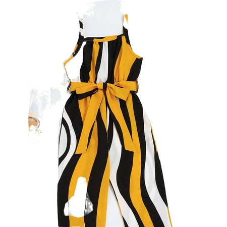 

Boho Striped Cami Sleeveless Multicolor Toddler Girls Jumpsuits (Girl s)