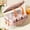 Pink, variant on WOHAPY Upgrade Press Ice Mold with Lid, Food Grade Silicone Ice Tray, No-Spill Ice Box for Home Travel, 3.94x2.68x1.38in White