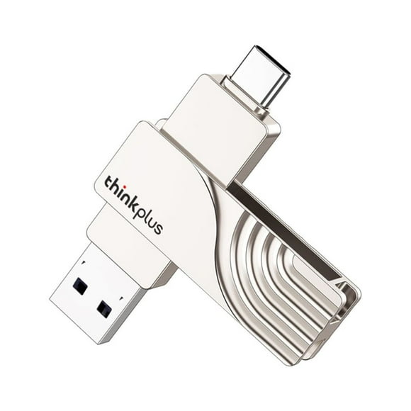 Lenovo thinkplus 128GB Type-C USB3.0 Mobile Phone U Disk TPCU301 Dual-port Mobile Phone Computer Vehicle-mounted