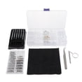 thumbnail image 1 of Tornillo para Gafas Kit de Reparación Gafas Recambio 1500 Piezas de Tornillos Acero Inoxidable Piezas Limpiador, 1 of 8