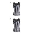 thumbnail image 2 of Greeniant 2021, traje de baño de verano, conjunto de Tankini, traje de baño a rayas, pantalones cortos, traje de baño estampado de piezas, En blanco y negro SG 2piezas, 2 of 6