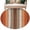 Orange, variant on Sage Green Large Area Rugs for Bedroom Living Room, Soft Non Slip Carpet Bedside Rug, Farmhouse Wood Grain Vintage Brown Striped Round Floor Cover Kitchen Accent Rug 8' for Dining Room/Office