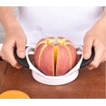 thumbnail image 3 of Picadora de verduras comercial de 4 cuchillas Cortador de patatas fritas de acero inoxidable Cortador y rebanador de patatas Picadora de frutas y verduras comercial para restaurantes y cocina casera, 3 of 5