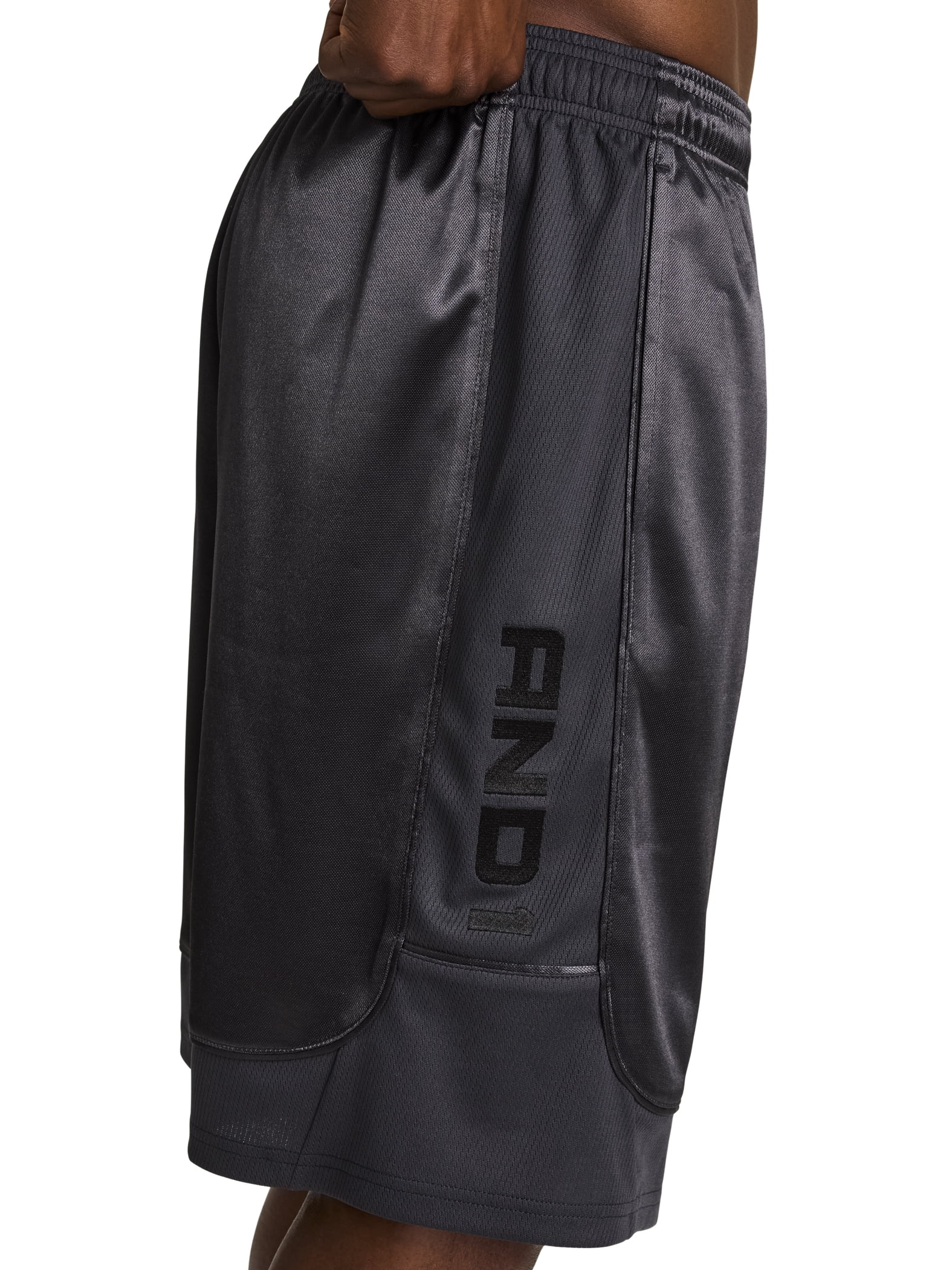 AND1 Men's and Big Men's All Court Short, 11" inseam, up to Size 5XL
