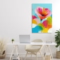 thumbnail image 3 of Stupell Industries Contemporary Hibiscus In The Sun Canvas Art, 20 x 30, by Chromatic Storm Studio, 3 of 8