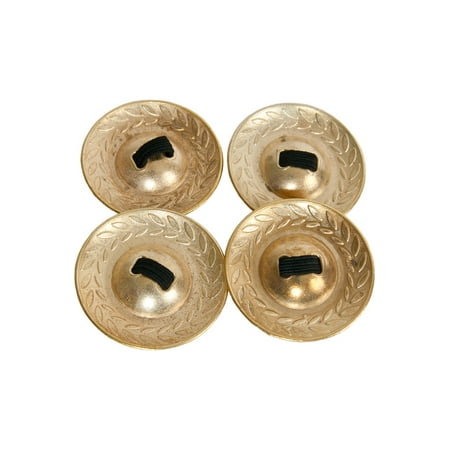Mid-East  Brass Decorated Finger Cymbals 1.9-Inch