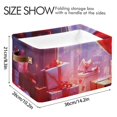 thumbnail image 4 of Hearts Gifts Valentine's Day Storage Bins Baskets With Handles Storage Box Clothes Organizer Organization Toys, 4 of 7