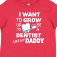 thumbnail image 4 of Inktastic I Want to Grow Up to Be a Dentist Like My Daddy Boys or Girls Baby T-Shirt, 4 of 5