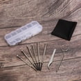 thumbnail image 4 of Screwdriver Tweezers Screw Nose Pad Optical Glasses Repairing Maintenance Kit, 4 of 9