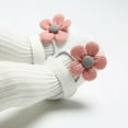 thumbnail image 2 of Douhoow Baby Shoes Infant Girl Soft Sole Crib Shoes Flower First Walkers Cotton Prewalker Shoes, 2 of 7