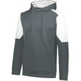 thumbnail image 5 of Holloway Sportswear 4XL Blue Chip Hoodie Iron/White 222540, 5 of 5