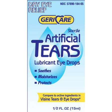 Artificial Tears Lubricating Eye Drops 15ml (Best Artificial Tears For Contacts)