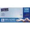 Eros KIN05022 Large Powder Free Vinyl Gloves, 100 Per Pack - Case of 10
