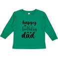 thumbnail image 3 of Inktastic Happy Birthday Dad Boys or Girls Long Sleeve Toddler T-Shirt, 3 of 5