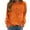 Orange#5, variant on Fmbrln Valentines Day Sweatshirts for Women, Long Sleeve Crew Neck Valentines Shirts Fashion Heart Print Pullover Tops