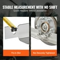 thumbnail image 4 of VEVOR Wheel Alignment Tool, 2-Pack Toe Alignment Toe Plates, Stainless Steel Wheel Alignment Tool Plate, Toe Angle Accurate Measurement, 4 of 9