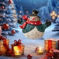 thumbnail image 6 of SSZMDLB under $5 Christmas Table Decor, Snowman Figurines, Festive Centerpiece for Mantel, Shelf, Party, Home, Office, Indoor Xmas Ornament Set, 6 of 6