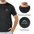 thumbnail image 4 of NORTHYARD Swim Shirts for Men UPF 50+ Sun Protection Quick Dry Short Sleeve T-Shirts Rash Guard, Sizes S-4XL, 4 of 7