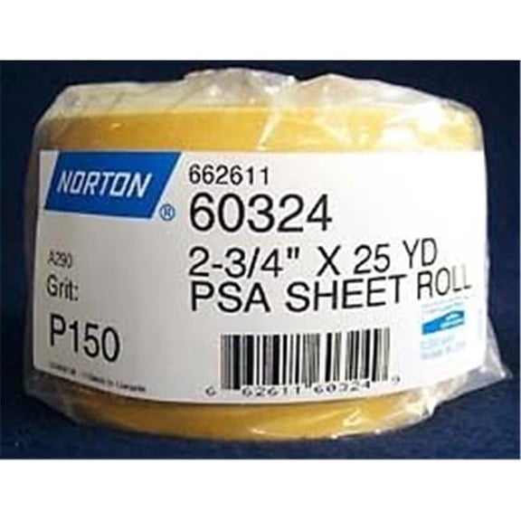 Norton  2.75 in. x 25 Yds 150 Grit Sandpaper Roll
