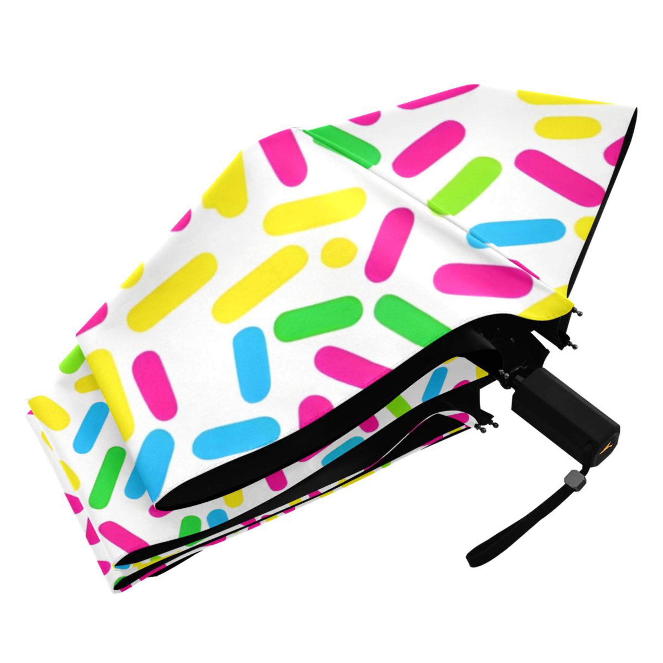 Sprinkles Compact Sun Umbrella Windproof Travel Umbrellas for Rain Strong Portable UV Protection
