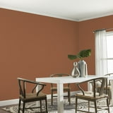 Glidden One Coat Cinnamon Spice / Orange Eggshell Interior Paint with ...