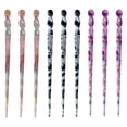 thumbnail image 1 of 9 Piezas Horquillas para el Cabello, Horquilla de Concha de Tortuga Palillos para el Cabello Vintage Disco de Horquillas Retro, Accesorios para el Cabello para Mujeres y niñas, 1 of 6