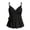 Black, variant on Women's Summer Going Out Strappy Top Camisole Knotted Front Tank Tops 2000s Style Loose Fit