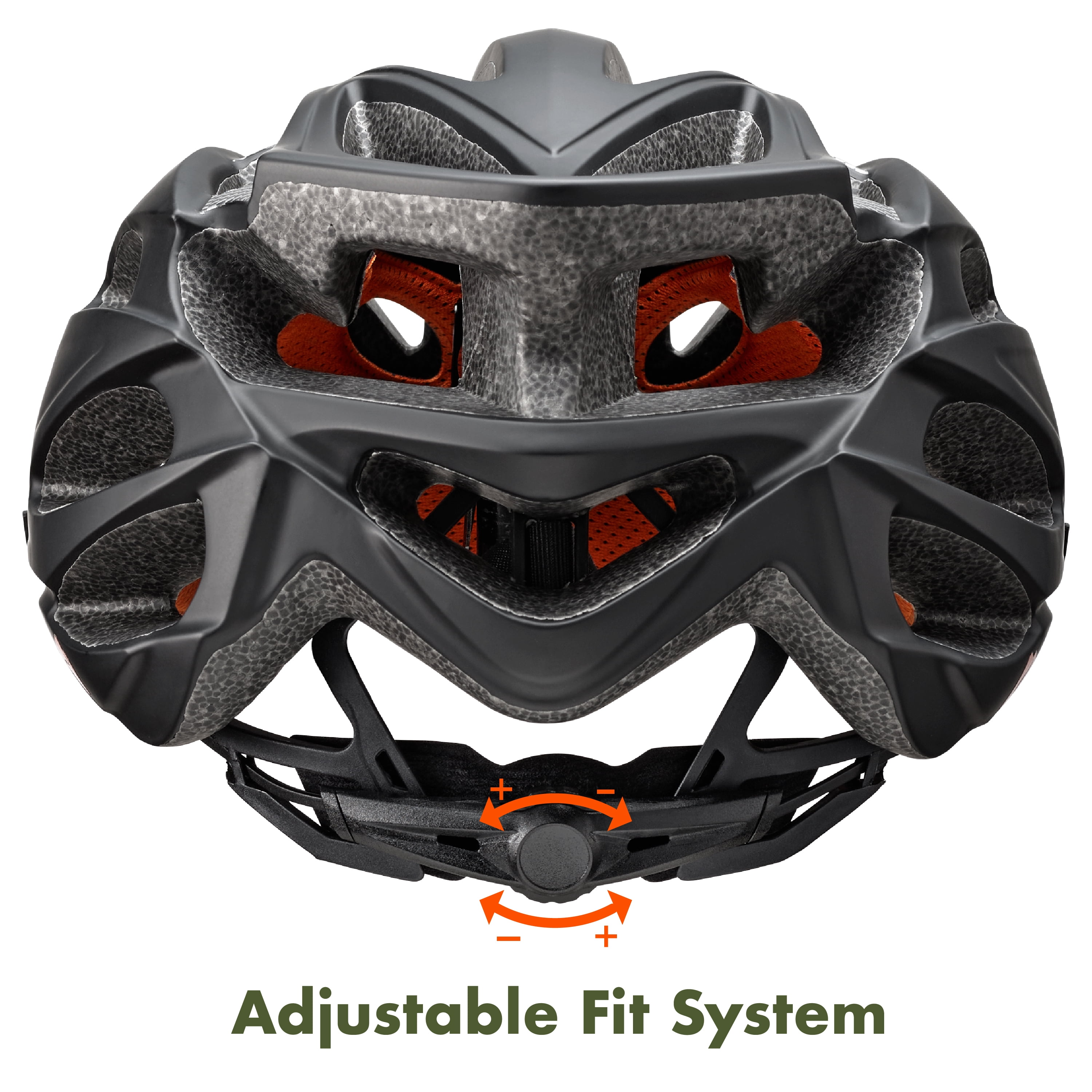 Ozark Trail Adult Lightweight Black Performance Helmet, Ages 14+