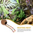 thumbnail image 4 of 1 Set Synthetic Material Reptile Coconut Hideout For Reptile Owners, 4 of 8