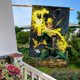 thumbnail image 5 of Ojos de Wakanda-bandera de jardín temática. Regalo perfecto para fans, amigos y familiares, ideal para actividades al aire libre y decoración de fiestas.28CM*45CM, 5 of 5
