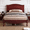 Dark Walnut, variant on Full Size Bed Frame, Vintage Platform Bed with Arched Headboard and Footboard, Solid Wood Frame with Under-Bed Storage, No Box Spring Needed for Bedroom, Black