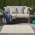 thumbnail image 4 of Nourison Horizon Indoor/Outdoor 3' x 5' Grey Modern Rug, 4 of 10