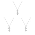 thumbnail image 1 of Collar de Niña Minnieouse Decoración Colgante Cadena de Clavícula Plata CBP199266, 1 of 6